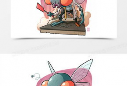 苍蝇漫画图,揭示生活百态的幽默缩影